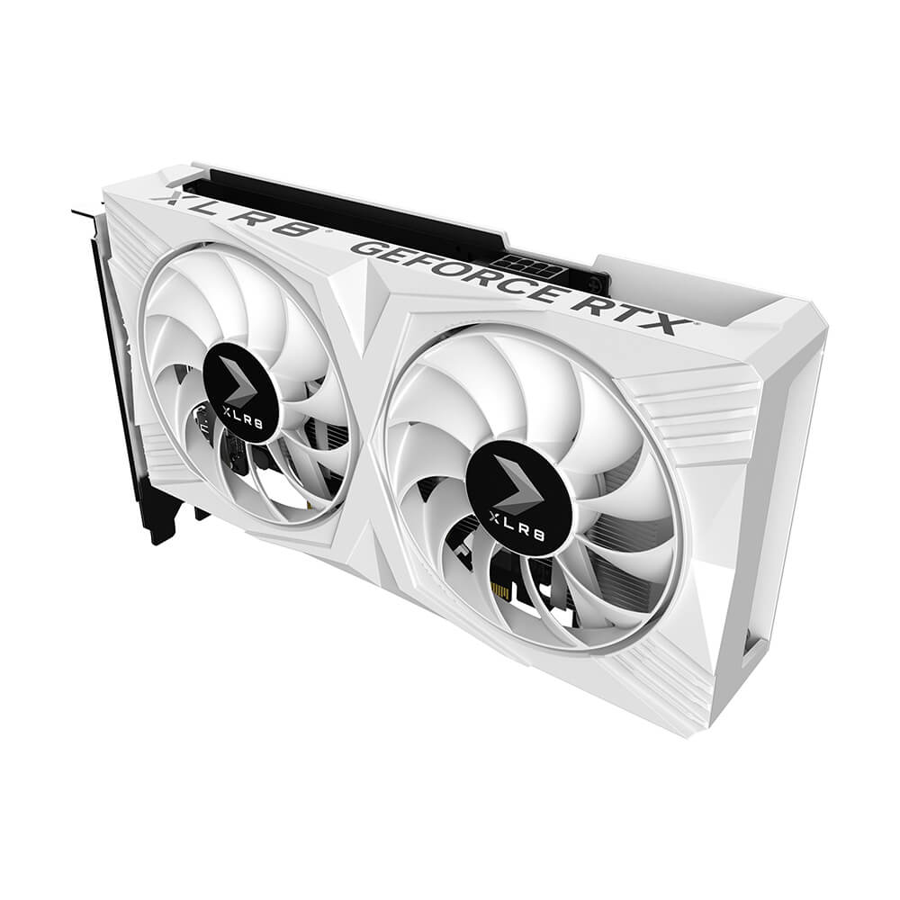 Tarjeta de Video PNY GeForce RTX 4060 8GB OC XLR8 VERTO DF White Edition