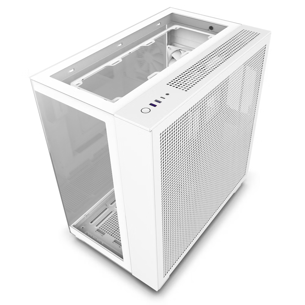 Gabinete NZXT H9 Elite Blanco | ATX Mid Tower | 3 Ventiladores RGB 